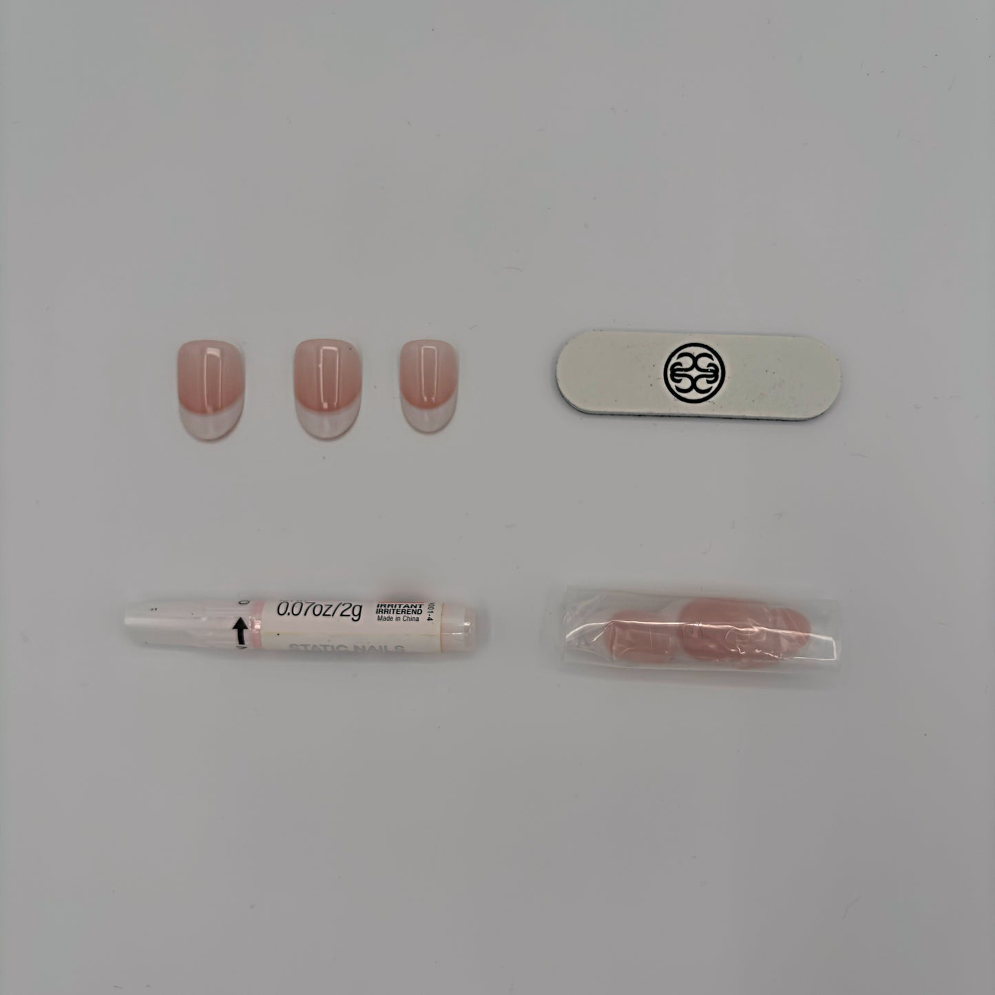 Static Nails French 75 Round