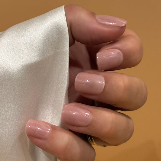 Static Nails Peony Square